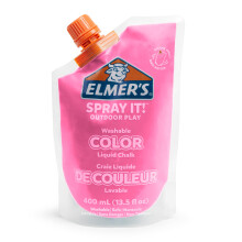 Elmer lo spruzza! Play esterno Play lavabile Liquid Refib Rieming Tasto Pink 1 Conteggio