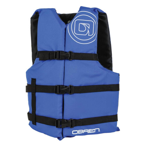 O'Brien 4 Pack General Purpose Life Jackets  Blue