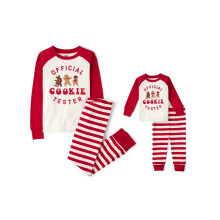 The Children's Place Unisex-Pyjama-Set f r Geschwister, passend f r die Feiertage, Baumwolle, offizieller Cookie-Tester, 6 Monate