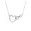 Swarovski Swarovski Hyperbola Pendant Heart e Infinity Clear Rhodium Finito 4