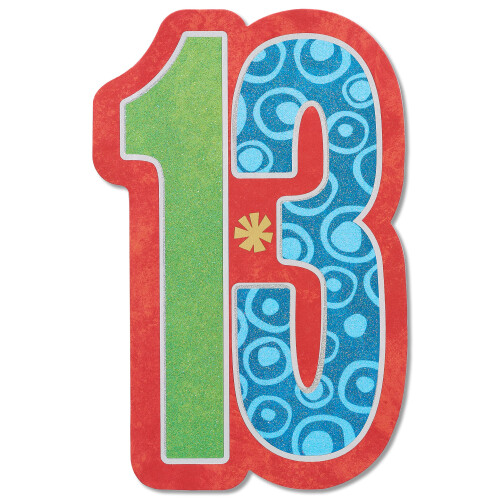American Greetings 13th Birthday Card (eindelijk een tiener) 2