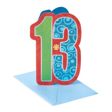 American Greetings 13th Birthday Card (vihdoin teini)