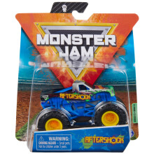Monster Jam Official Aftershock Monster Truck Die-Cast Vehicle Forces of Nature Series 1:64 Scale
