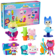 Gabby's Dollhouse 12-Piece Story Figures Gift Pack with 6 Toy Figures & 6 Dollhouse Accessories Set Kids Toys for Girls & Boys Ages 3+