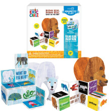 Skapa p Eric Carle Brunbjrn med isbjrn bonusset Magnetiska plattor Byggset fr barn Magnetiska byggleksaker fr barn STEM-leksaker fr pojkar