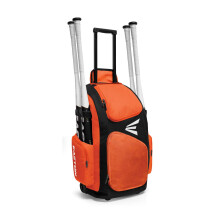 Easton | Bolsa de equipos con ruedas de pie para viajar | Naranja