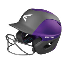 Eastona | Kask do odbijania softballu GHOST | Dwukolorowy matowy fiolet/węgiel | Duży/XL duży