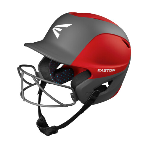 Easton | GHOST Softbal Helm | Twee-Ton Mat Rood/Charcoal | Groot/XL 1