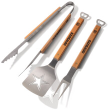 YouTheFan NFL Dallas Cowboys Classic Series 3dln grilovac sada z nerezov oceli 22"""" x 9""""