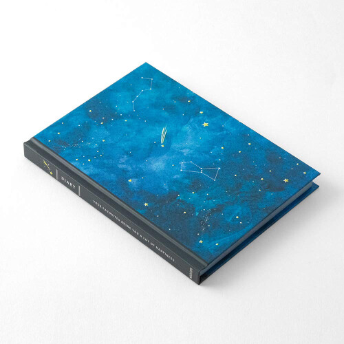 DESIGNPHIL Midori 12886006 Dagbog Night Sky Pattern 1