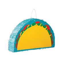 Große Taco-Pinata – 50,8 cm lang – Partyzubehör für Fiesta und Cinco de Mayo