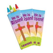 Fun Express - He is Risen Buntstifte f r Ostern - Grundbedarf - Zeichnen - Buntstifte - Ostern - 24 St ck