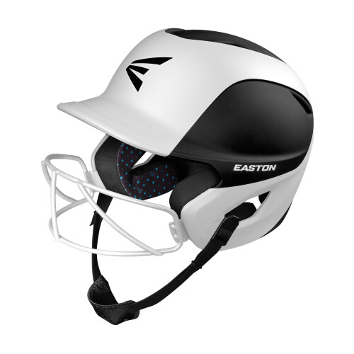 Easton | GHOST softbal slaghelm | Tweekleurig mat zwart/wit | Middelgroot/groot 1