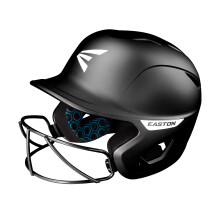 Easton | Casco da battuta di softball fantasma | Matt Black | T-Ball/Small