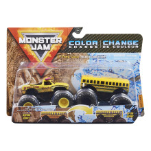 Monster Jam Official El Toro Loco vs. Higher Education Color-Changing Die-Cast Monster Trucks 1:64 Scale