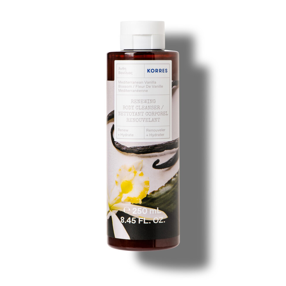 Korres Renewing Body Cleanser Mediterranean Vanilla Blossom 8.45 Fl. Oz.