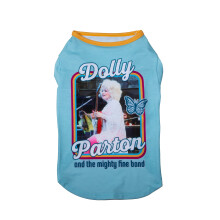 Doggy Parton Blue Dolly & The Mighty Fine Band Shirt fr husdjur - M (22120727)