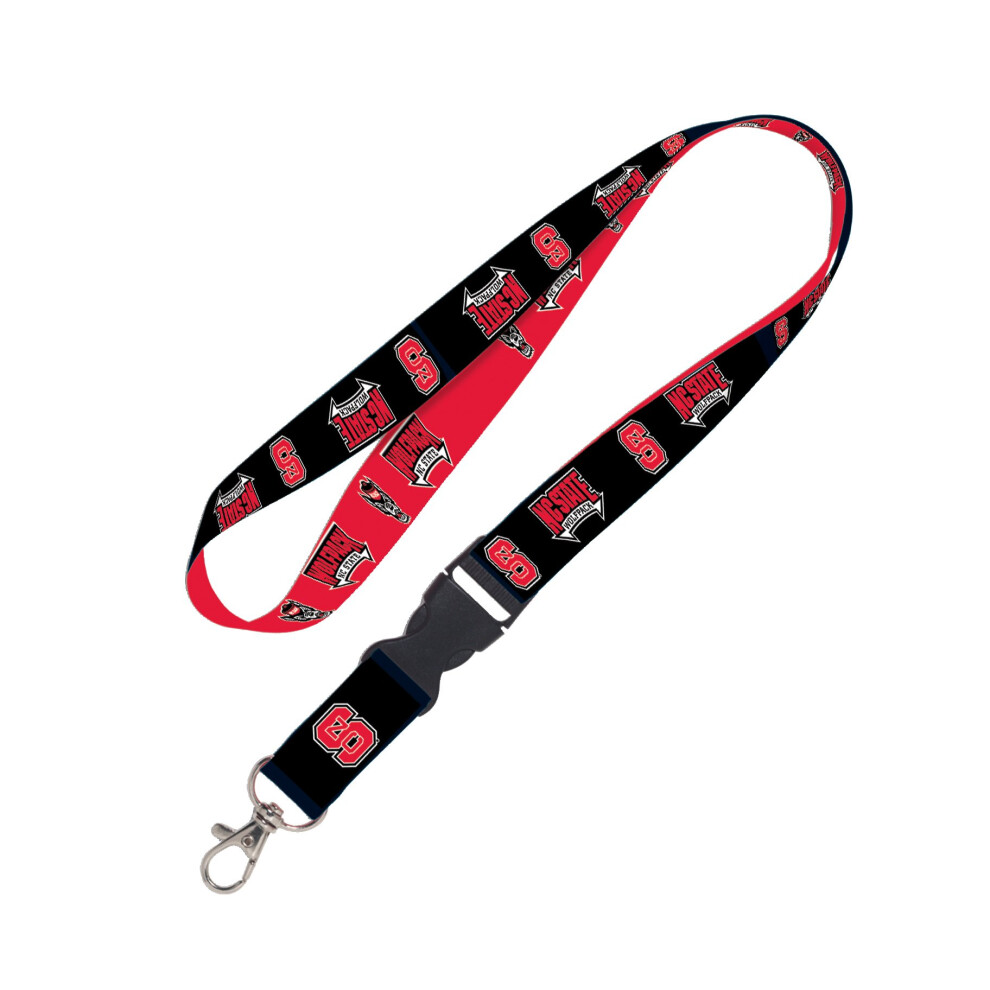 Wincraft Ncaa North Carolina State Wolfpack Lanyard With Detachable Buckle