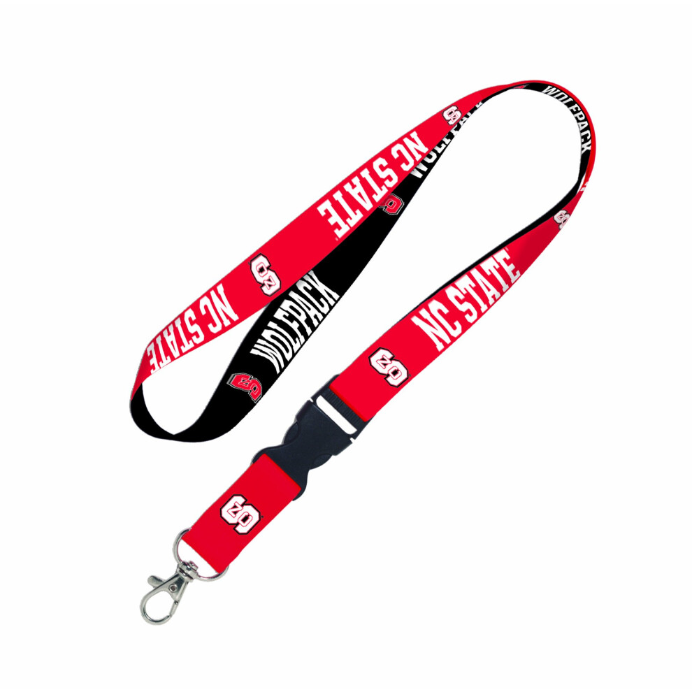 Wincraft Ncaa North Carolina State Wolfpack Lanyard With Detachable Buckle