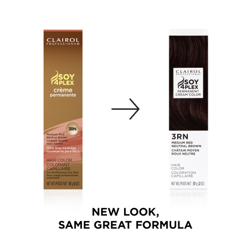 Clairol Clairol Professional Permanent Creme 3rn Med Red Neutral Brown 2 oz. 1