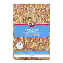 Kaytee Color y acogedor Color de ropa de cama de animales pequeos con control de olor extremo 49.2 litros