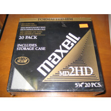 Maxell MD2HD 5 Mini dischi floppy 20 da 1/4 pollici