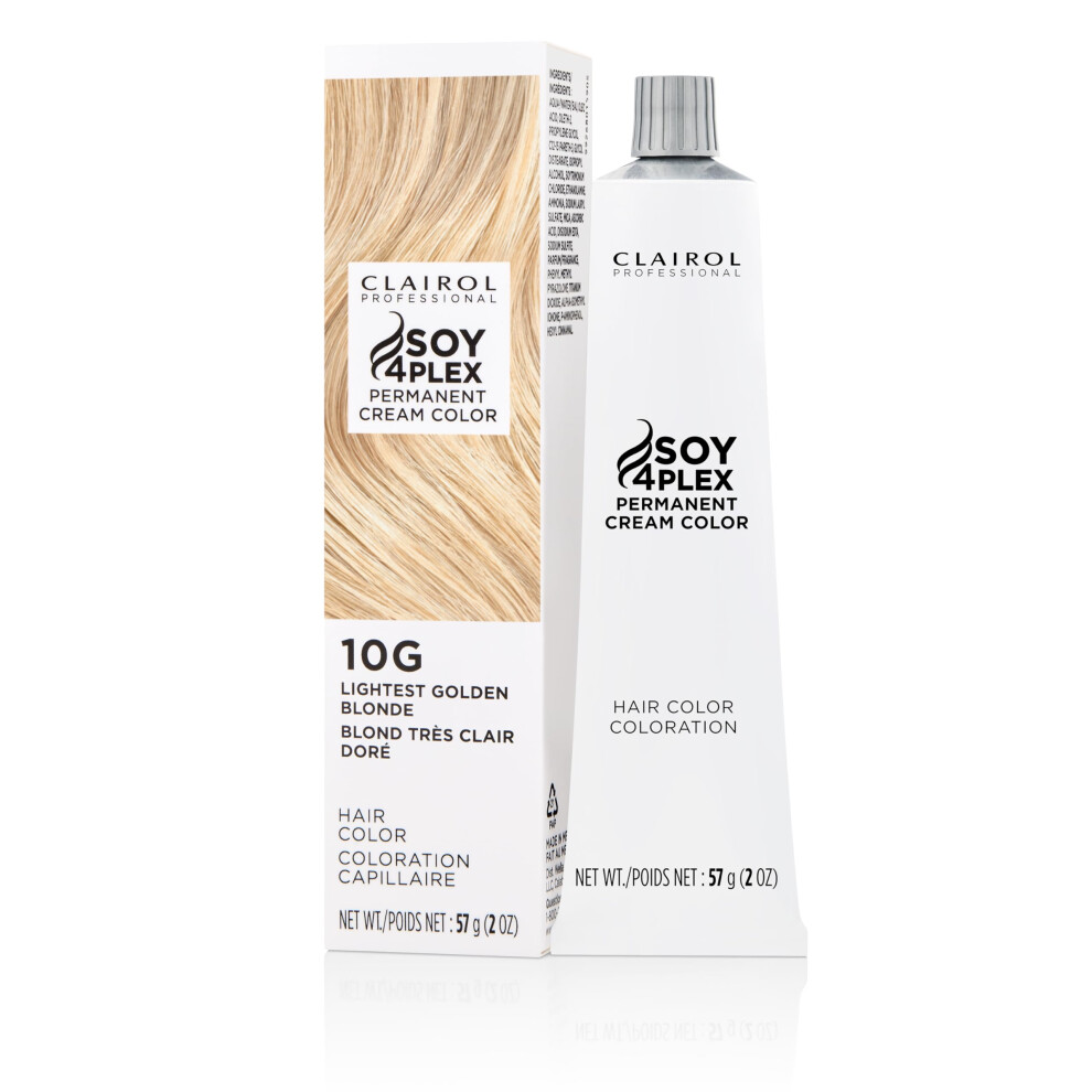 Clairol Professional Crme Permanente  10g Lightest Gold Blond  2 oz. - Packaging May Vary