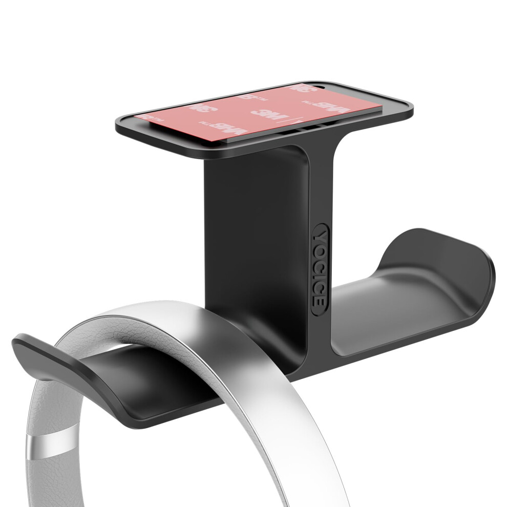 Yocice Verbesserter Kopfhrerstnder-Aufhnger, Headset-Halterung, Haken Mit Doppeltem Aufhngedesign Und Starkem Klebeband Fr Kopfhrer, H02U-S-image