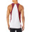Asics ASICS Team Sweep Singlet, Cardinal/Wit, 3X-Groot 2