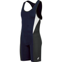 ASICS Legit Wrestling Singlet Marine/Schwarz 2XS