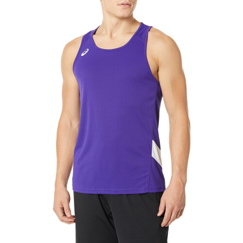Asics ASICS Team Sweep Singlet, Paars/Wit, 3X-Groot