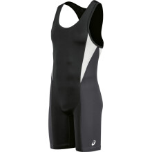 ASICS Legit Wrestling Singlet Schwarz/Steel Grey X-Large