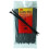 3M 3M 06200 Abraadeira em miniatura resistente s intempries de 4 polegadas preta 100 contagens 1