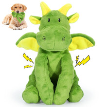 Letsmeet Squeaky Dog Toys Pehmolelu ryppypaperilla täytetyllä kestävällä koiran purulelulla pienille keskikokoisille ja suurille koirille