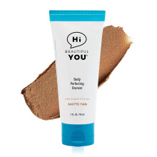 BE YOU BODY | Body Leg Perfecting Bronzer | Instant Healthy Waterproof Wash Off Radiant  Sun Free Natural Looking Transfer Resistant Glowing Tan
