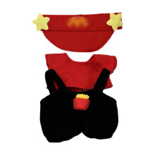 17-cm-Puppenkleidung, 6,7 Zoll, süße Puppenkleidung, geeignet für Puppenzubehör, Anziehkleidung für 17-cm-Plüschpuppen