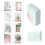 Monolike Message Break time ver.2 card - mix 40 mini Single cards  20 envelopes package 1