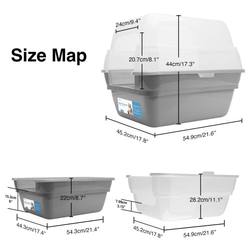 Petfamily Cat Litter Box 1