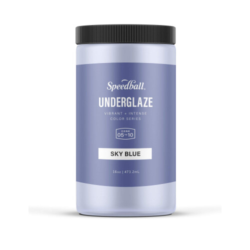 Speedball 001058 Underglaze Sky Blue 16oz