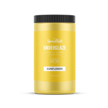 Speedball Underglaze  Sunflower  16 Oz  Made in USA  Lead-Free Color for Pottery and Ceramics  Wide Firing Range Cone 05-10  Food Safe