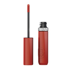 L'Oreal Paris Ufejlbarlig Lak Resistance Flydende Lbestift 16HR Langvarig Lip Makeup med laklignende glans og Zero Transfer 510 Cafe Parisien