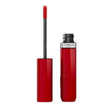 L'Oreal Paris Ufejlbarlig Lak Resistance Flydende Lbestift 16HR Langvarig Lip Makeup med laklignende glans og Zero Transfer 420 Le Rouge Paris