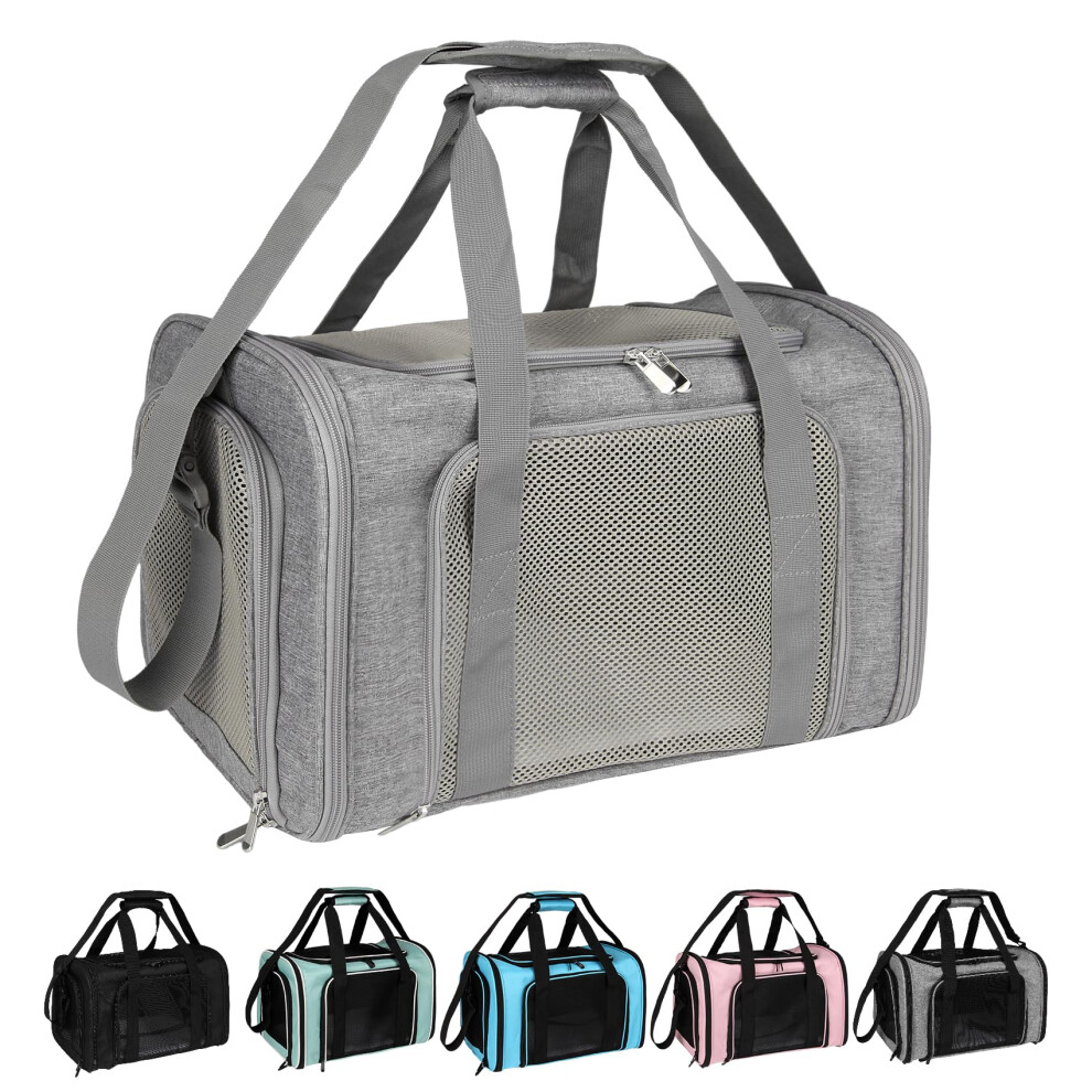 Top Tasta Transporter Dla Psa I Kota Transportery Dla Zwierzat Domowych Dla Malych Srednich Duzych Kotw Transporter Dla Psw Miekkie Boki Transporte-image