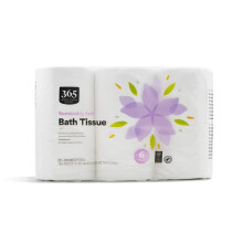 365 por Whole Foods Market Bath Tissue Rollo 286 Hoja 6 Conteo 286 Conteo