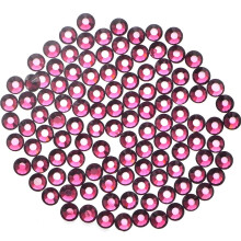 1500 kappaletta Hot Fix Glass Flatback strassit HotFix Round Crystal Gems (Amethyst AB SS16)
