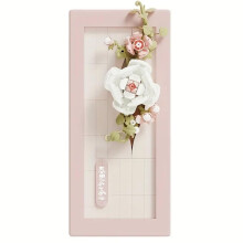 Obraz Zvesn obraz Four Seasons Flowers Idea Frame Stavebn bloky Nstenn umen Flower Frame Series Collection Dekorativn drky Kompatibiln se st
