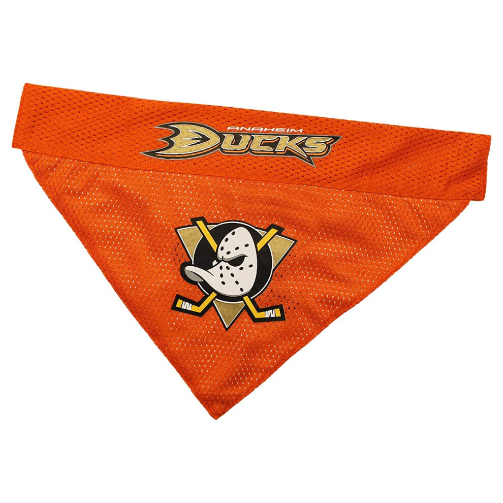 Photos - Other Pets First NHL ANAHEIM DUCKS BANDANA for DOGS & CATS. - Cute & Stylish Bandana! The Perfect HOCKEY FAN Scarf Bandana great for Birthday