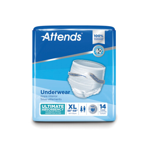 Attends Attends Super Plus Underwear, XL, Extra Large, Hög Absorption, APP0740 - 14-pack 1