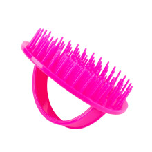 Denman (Pink) Scalp Massager and Detangling Hair Brush for Thick or Thin Hair Curly or Straight Hair - use in the Shower or Bath - Head and Beard Scr