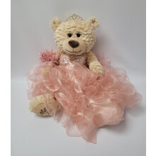 Collezioni di Kinnex dal 1997 20 """" Cuce Anos Quinceanera Last Doll Outdy Bear with Dress (centrotavola) ~ ARC16832-30R (Oro rosa)